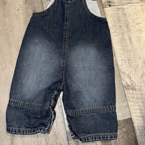 Old Navy baby cotton-lined Overalls- size 6-12 months - Picture 5 of 9